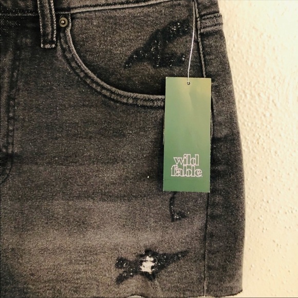 Women's High-Rise Mom Jean Shorts - Wild Fable™ - Picture 4 of 9